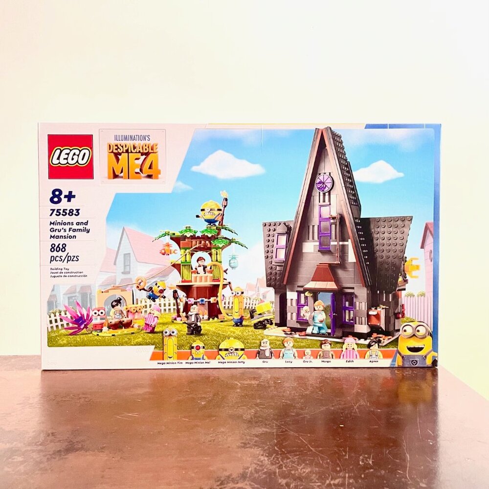 Lego 75583 Minions and Gru's Family Mansion NIB New in Hand